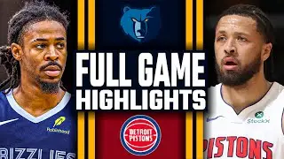 Memphis Grizzlies vs Detroit Pistons - FULL GAME HIGHLIGHTS | November 3, 2025 NBA Season