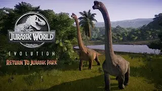 Jurassic World Evolution - Прохождение режима испытания на острове Исла-Нублар1993!#2