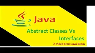 Abstract class Vs interface | OOPS in Java | JavaBeam| Core Java Interview Questions