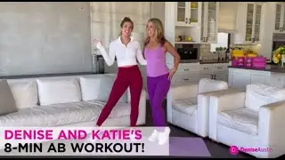 Denise And Katie's 8-Minute Ab Workout! | LifeFit 360 | Denise Austin