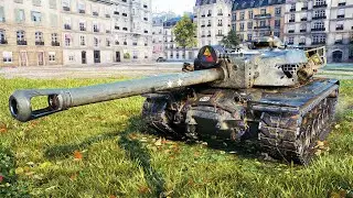 T110E4, КРЕПЫШ В ПАРИЖЕ РАЗДАЁТ ЛЮЛЕЙ