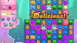 Candy Crush Saga Level 7801 (3 stars, No boosters)