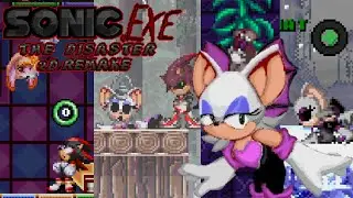 Sonic.exe The Disaster 2d Remake - Rouge Mod, Minions Exe & Corpse Showcase! - Part 2 - Mod By Fint