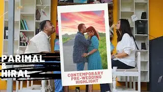 A Fun 🤩  Pre wedding shoot of Parimal & Hiral - A contemporary  story..