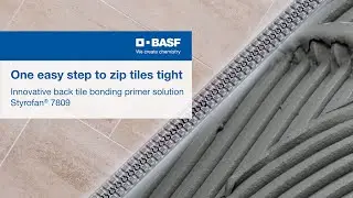 Styrofan® 7809 Back Tile Bonding Primer Solution- One easy step to zip tiles tightly to walls