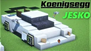 ✔ Minecraft | Koenigsegg Jesko Tutorial / Yapımı