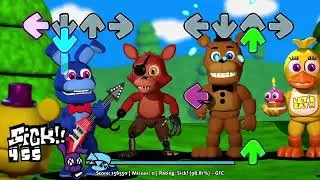 FNF World: A FNaF World FNF Mod! - PB & Jam (Vs Adventure Bonnie) [FC]