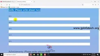Online Resume Builder | Python Project | CV Builder | Python Final Year Project