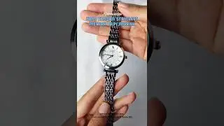 HAUL JAM TANGAN STAINLESS CEWEK #shorts #jamtangan #shopeehaul #rekomendasi #watch