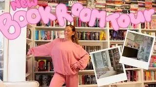 Decorate my new bookshelves + room with me! 📚📦🌟⎮ organizing my book shelf, new room tour, etc
