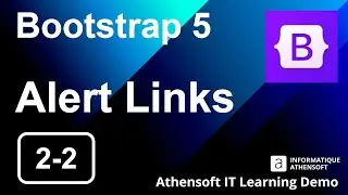 Bootstrap 5 | Alert Links | 003 Episode 2-2 Demo