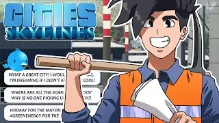 BUILDING MY OWN CITY! - Cities: Skylines | Gameplay