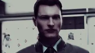 dark! connor | not alive. just a machine