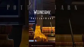 Calling all outcasts... Our new #WednesdayNetflix TV series collab is here to darken your door.