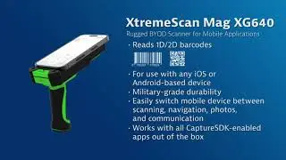 Introducing the XtremeScan Mag XG640: Rugged BYOD Scanning