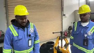 How to Fit Up Pipe To Tee