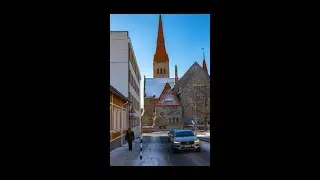 Stunning Hyperlapse Video of Tampere Cathedral - Featuring Animation!