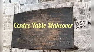 How to makeover old furniture | Centre Tablet Makeover | How To Give New Look | DIY Painted