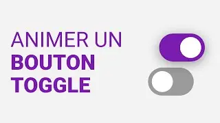 Comment animer un bouton toggle dans Adobe XD