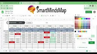 Google Sheets - Conditional Formatting for Time Value Based on Another Cell Data