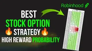 INSANE STRATEGY THAT YOU MUST TRY | High Probability Reward | Robinhood Stock Option Trading