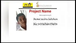 Java script 2D game development | Java institute | Sasiru Lakshan