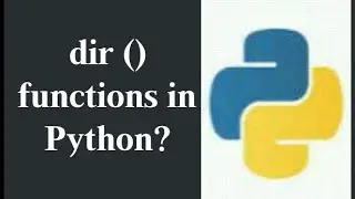 dir function in python