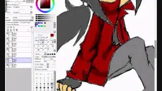 SpeedPaint Shinigami Guntz-Klonoa Kurocabbit