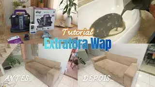 I cleaned my sofa with the WAP extractor!!! Did it turn out well?! Complete tutorial!
