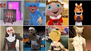 Game Overs | Ice Scream 6 - Evil Nun Rush - Scary Doll - Nightmare Gate - Horror Brawl - Granny 3
