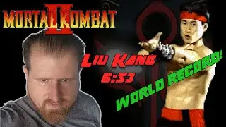 NEW WORLD RECORD! Mortal Kombat II Speedrun with Liu Kang! [INSANE]