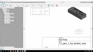 Creating a FULL Section View with Fusion 360