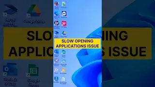 How to fix slow opening application issue on windows PC! 
