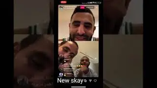 مباشر : لايف رياض محرز مع بوڤرة و مع براهيمي تشبع ضحك ألو بورتو 😂😂