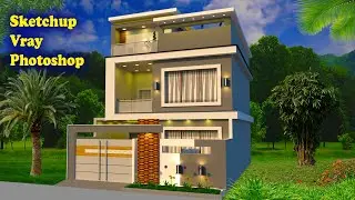 Google sketchup full and advance tutorial with Vray rendering bt 