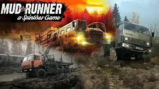 Танки грязи не бояться Spintires: MudRunner стрим