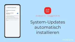 System-Updates automatisch installieren - OnePlus [Android 14 - OxygenOS 14]