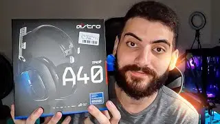 Unboxing, Review do ASTRO A40 - Headset MAIS CARO que tive!