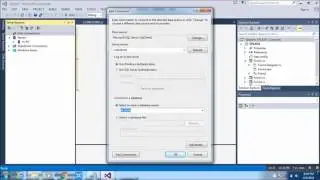 How to connect C# application to SQL database