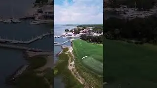 Bird’s-eye view of Harbor Town Golf Links😍🎥 : @oliviabrestal (on IG)
