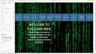 Creating a Homepage in Tableau (MakeoverMonday)