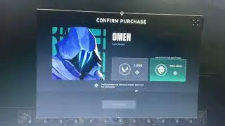 Buying Omen with my Free Agent Ticket (Valorant)