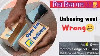 Motorola Edge 50 Fusion 😍🔥 | Flipkart Open Box Delivery 🚚🎁 #motorolaedge50fusion #motorola #trending