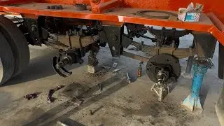 New gas tankar ko kar diya Aaj finally ready driver se karvaya pura kam Truck ka