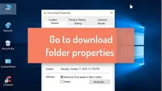 Increase Download Folder Speed /   Download Folder Open Slowly In Windows 10