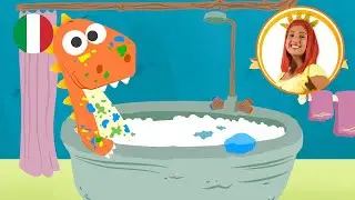 Impara con Eddie 🛁  Eddie fa il bagnetto