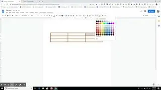 Insert Table in Docs/Slides