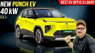 Affordable BUT NOT Comfortable! New Tata Punch EV Detailed WalkAround.