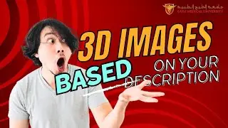 Unleash Your Creativity: Generate 3D Images for Presentations, Coursework or for your Research Work!