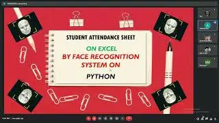 Attendance Management System by Face detection  & Python OpenCV